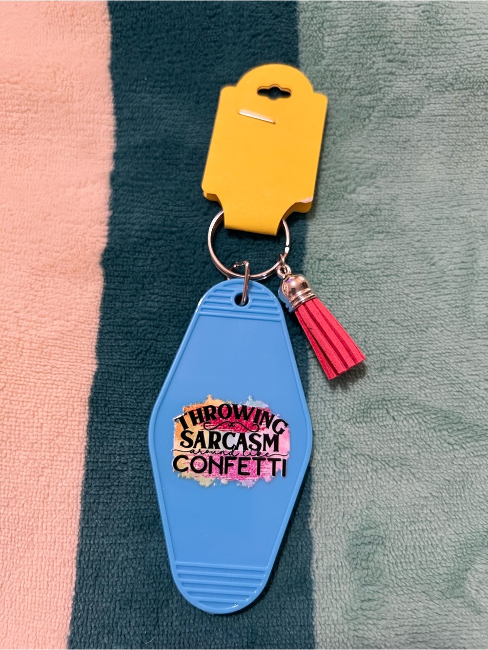 Sarcasm Keychain ✨ - Picture 2 of 3